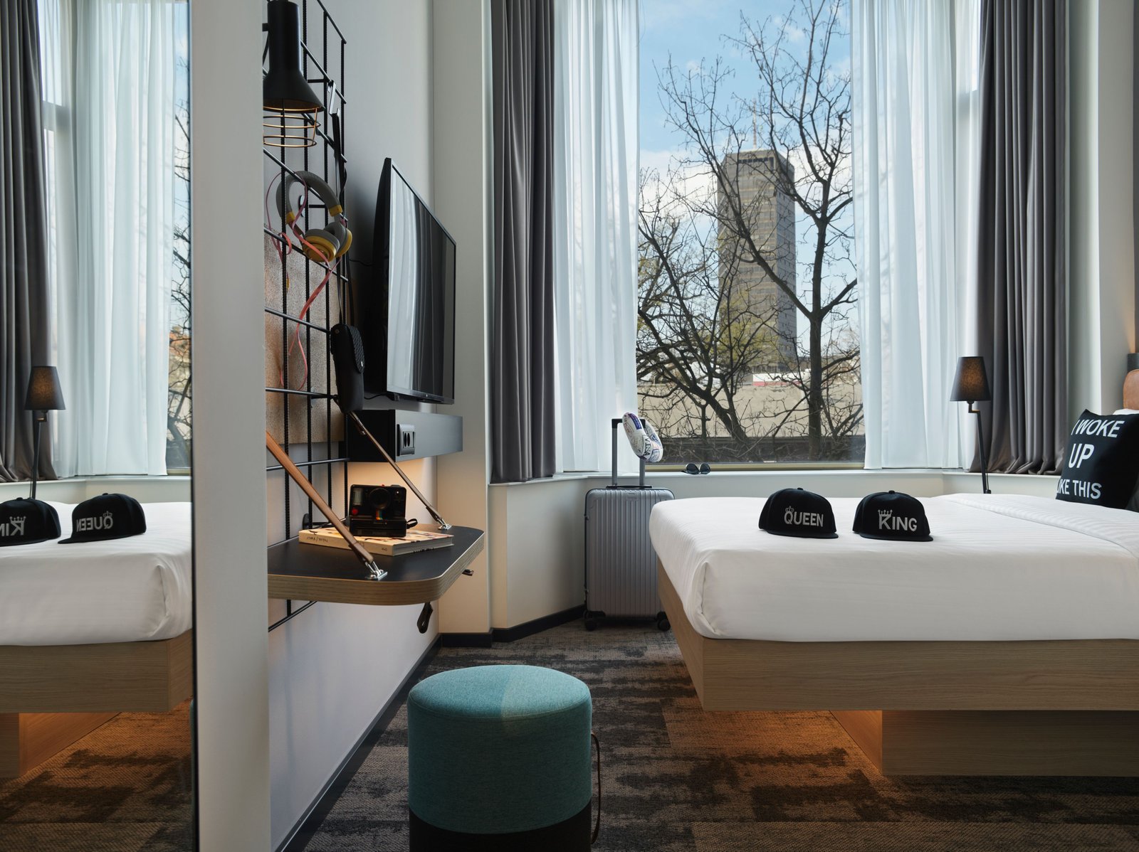 Moxy Belgrade, rooms