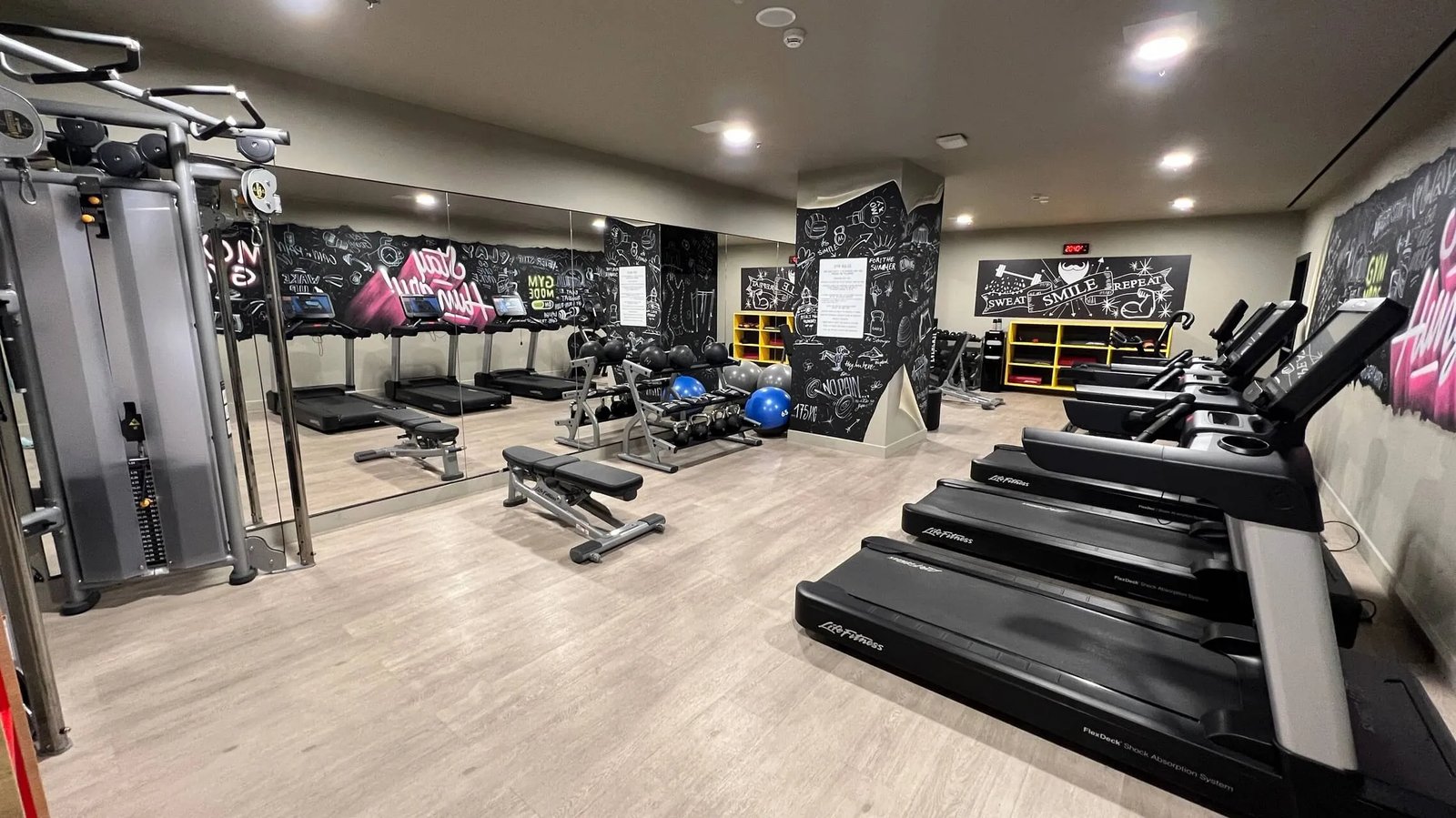 Moxy Athens City, the gym