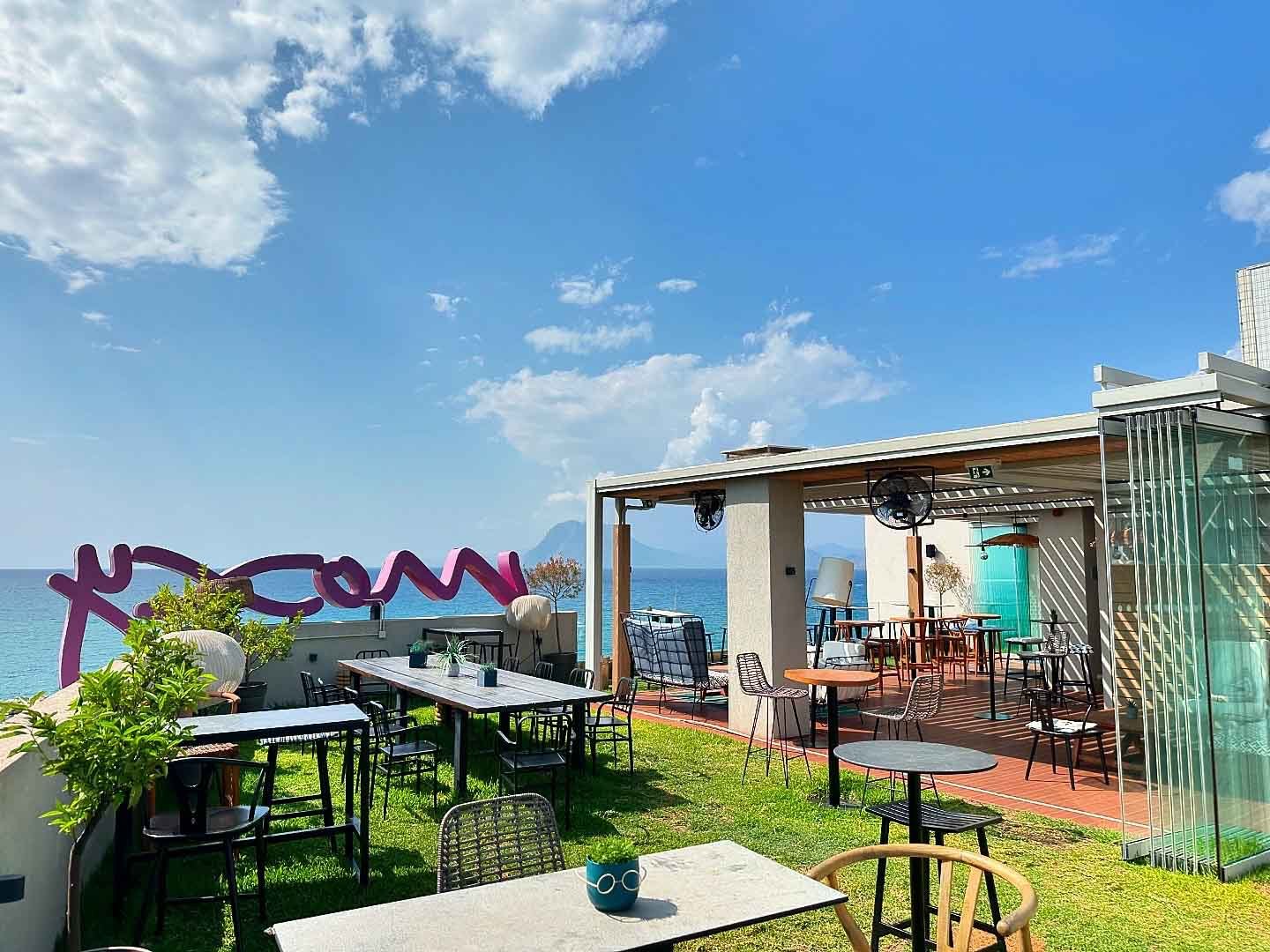 Moxy Patra Marina, at the table