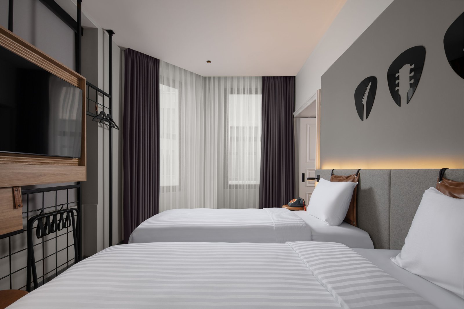 Moxy Istanbul Taksim, rooms