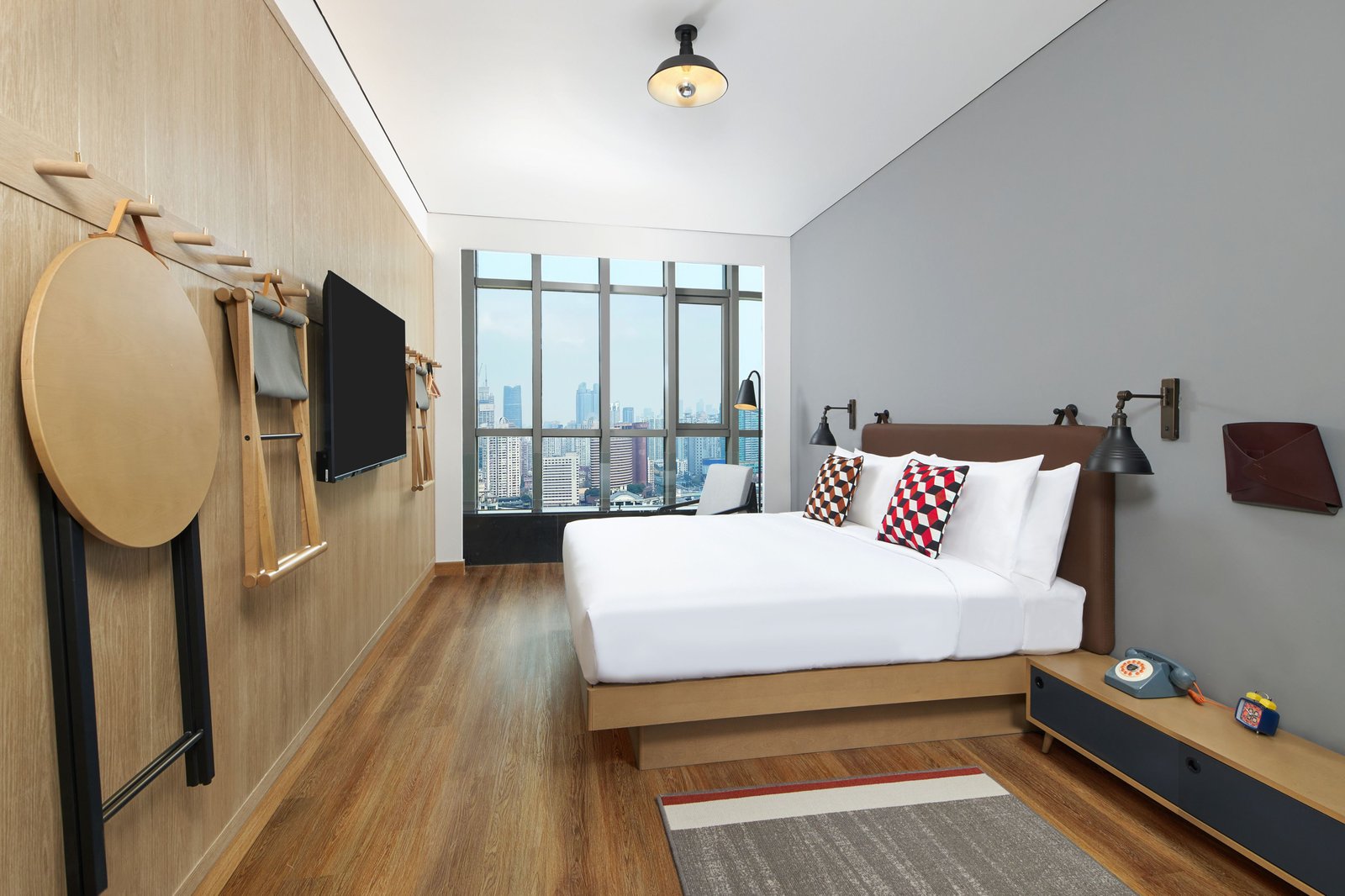 Moxy Shanghai Xuhui, rooms