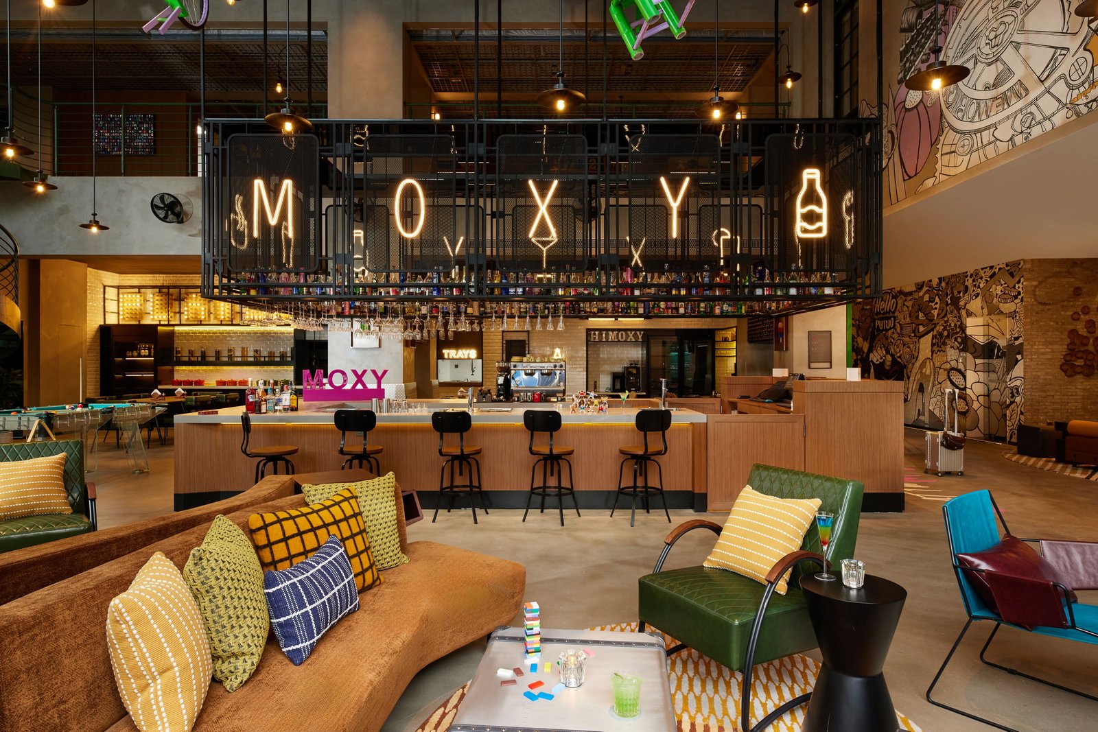 Moxy Shanghai Putuo, moxy kitchen & bar