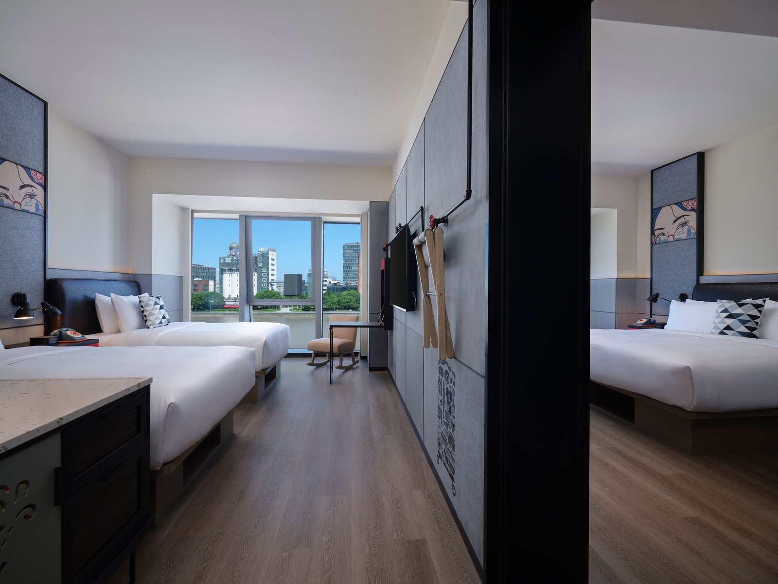 Moxy Ningbo Old Bund, rooms