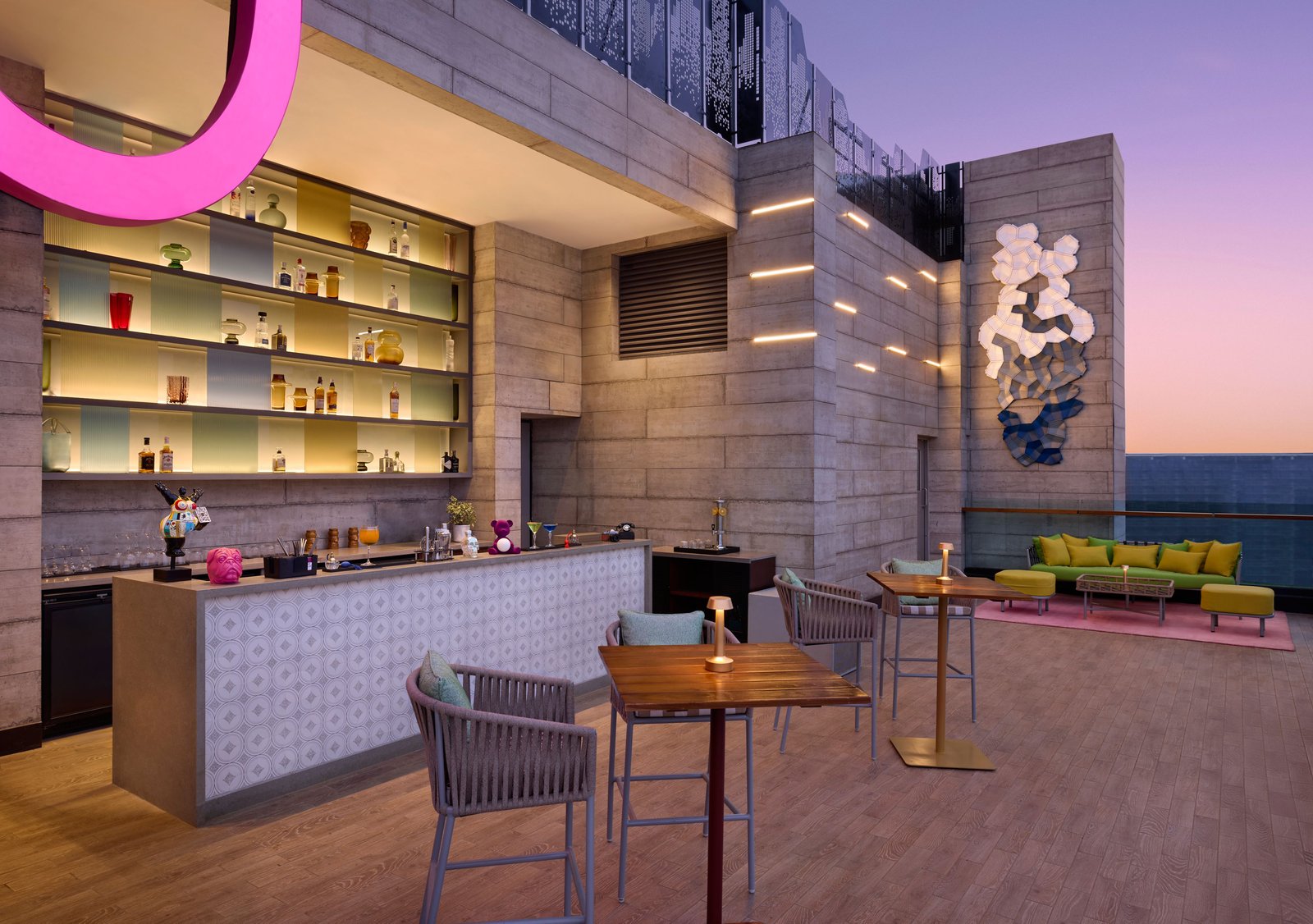 Moxy Mumbai Andheri West, at the table