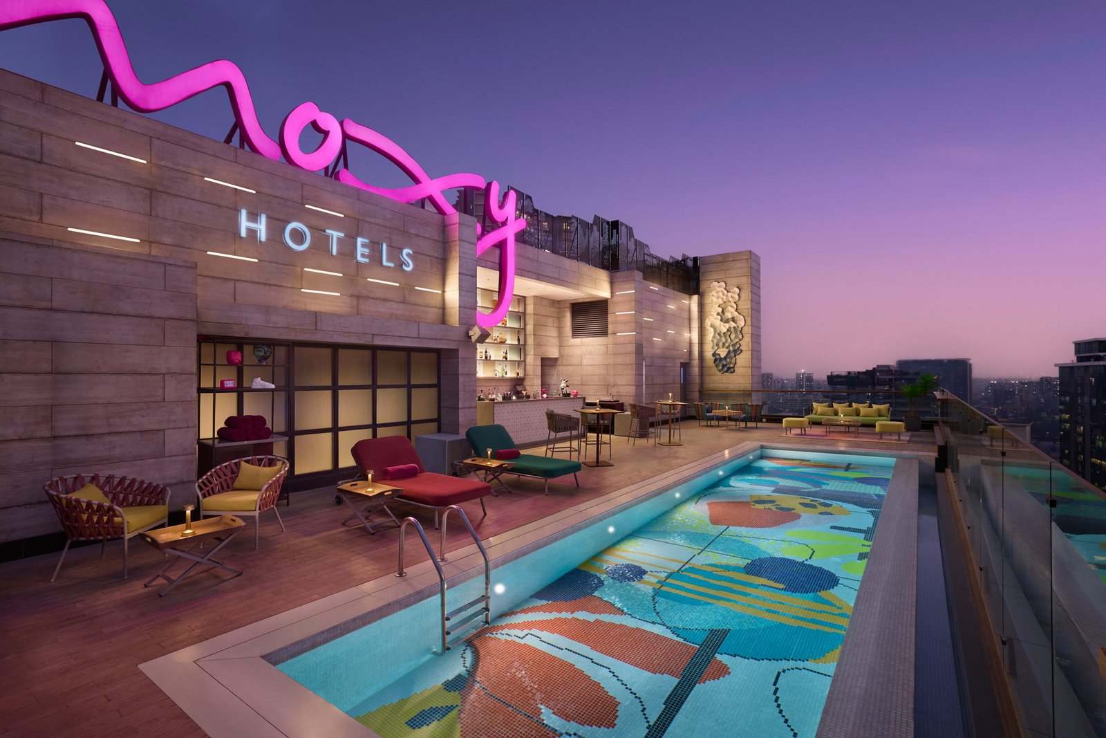 Moxy Mumbai Andheri West, the pool