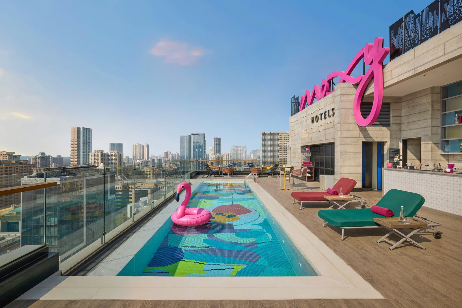 Moxy Mumbai Andheri West, the pool