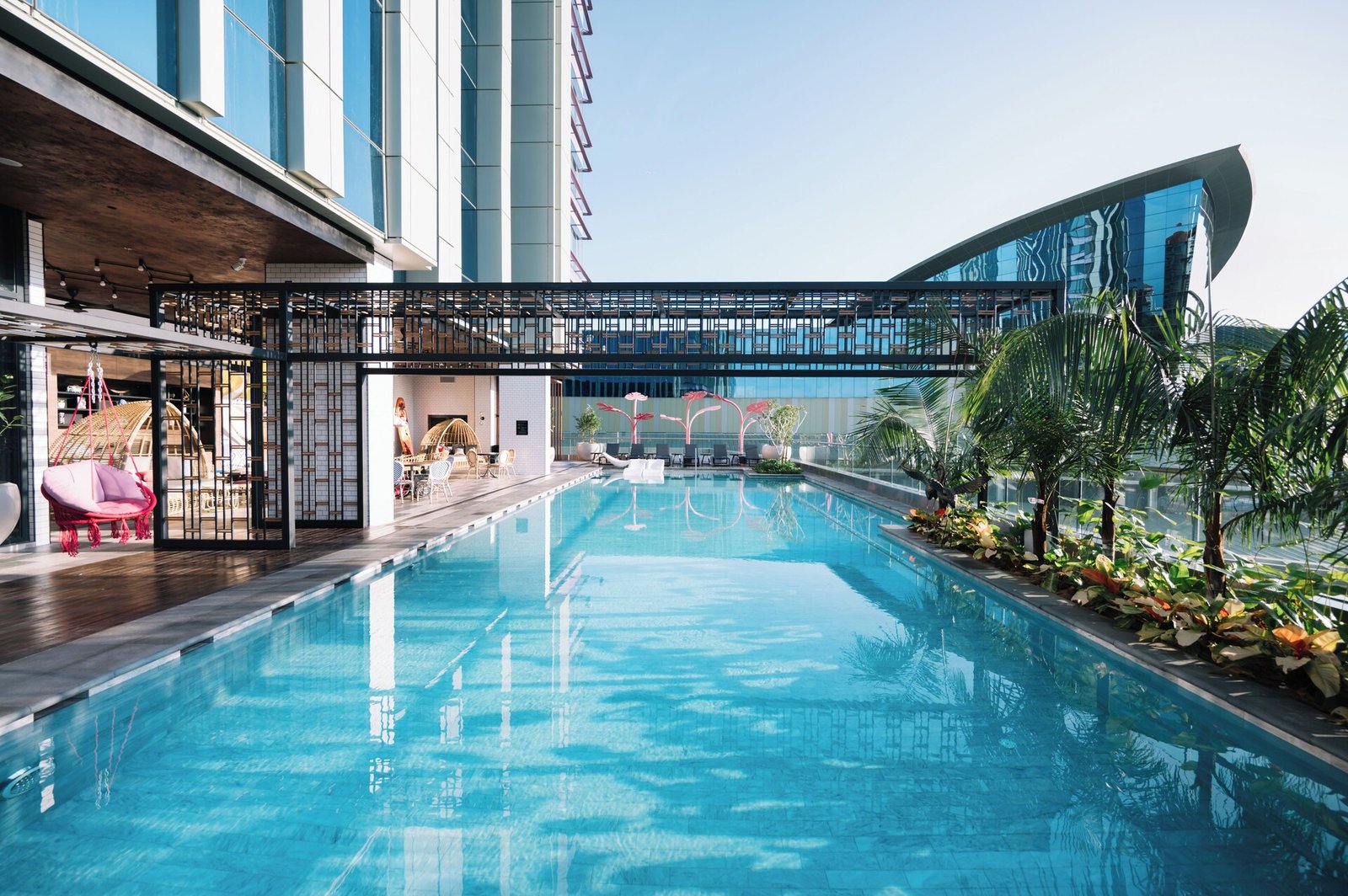 Moxy Putrajaya, the pool