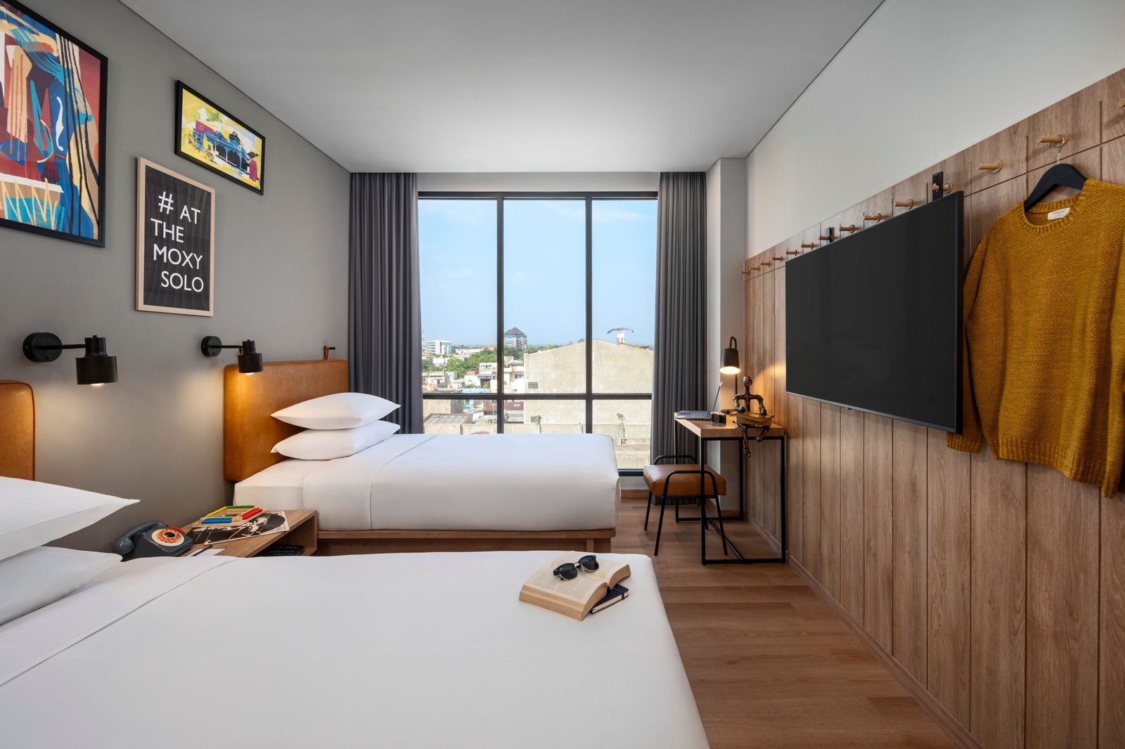 Moxy Solo, rooms
