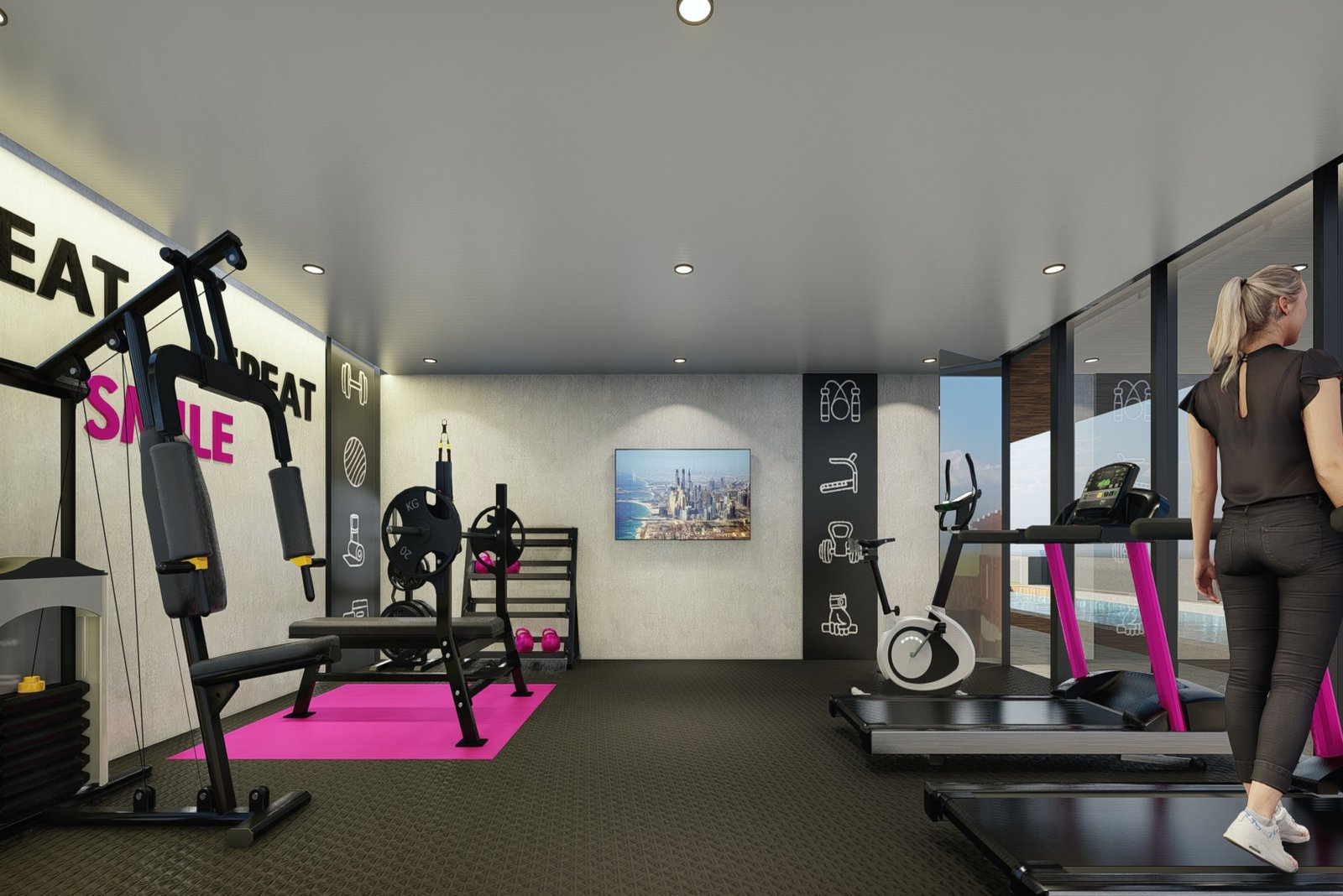 Moxy Solo, the gym