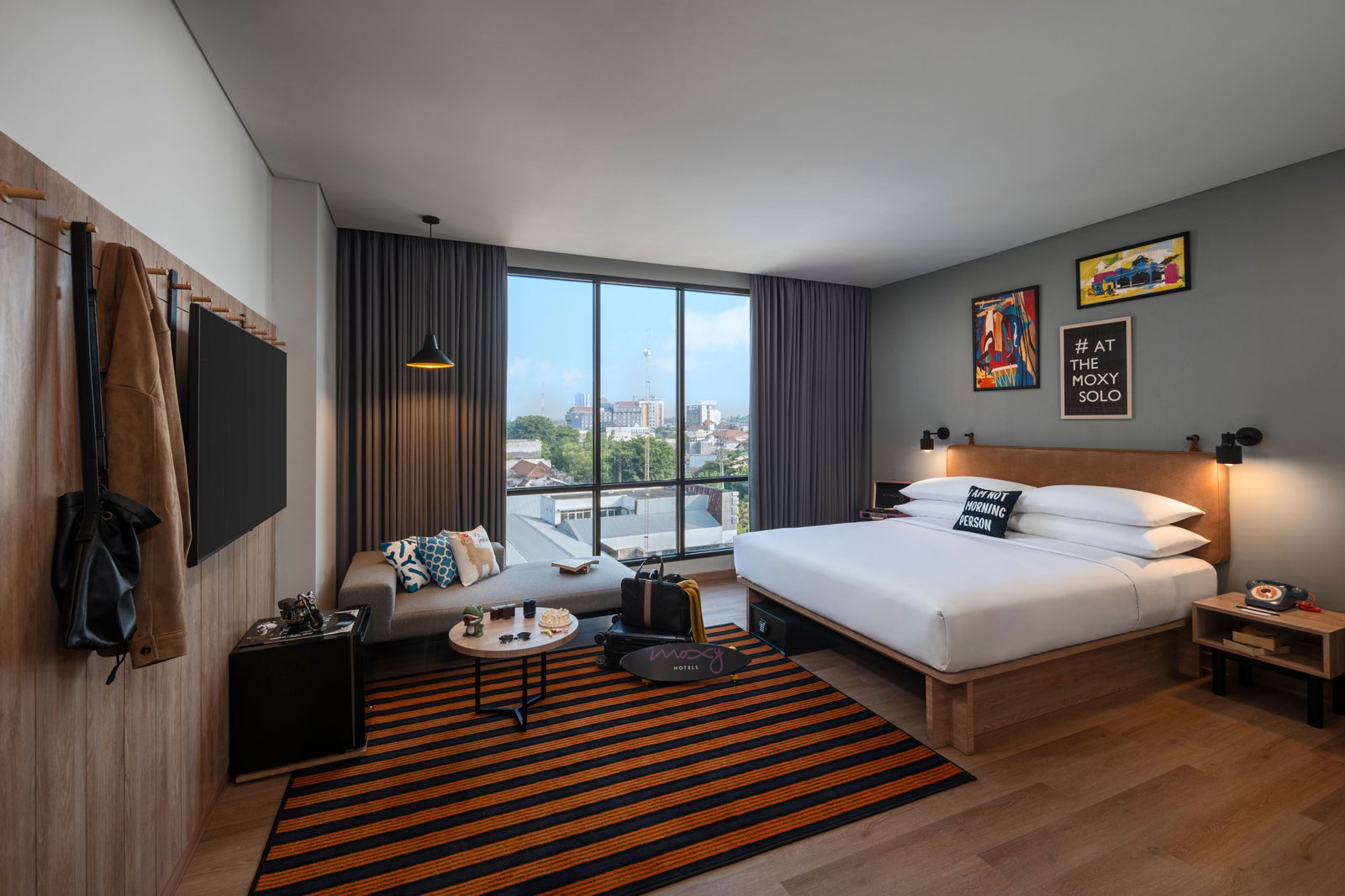 Moxy Solo, rooms