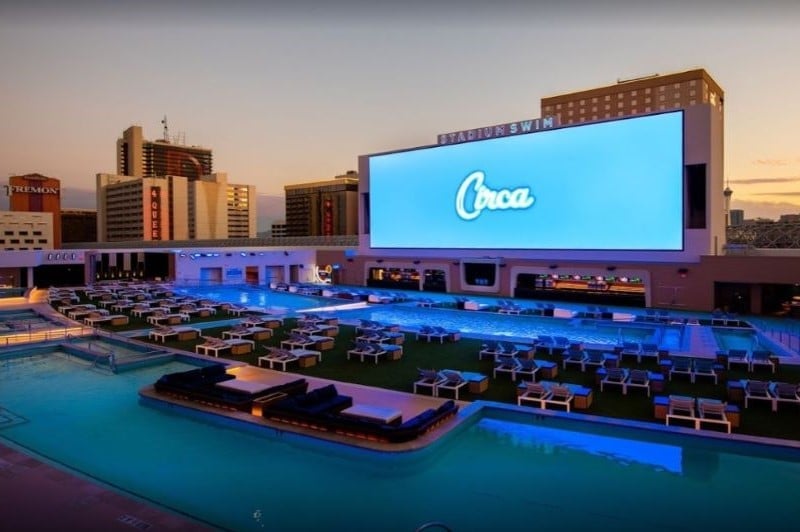 Circa Resort & Casino, the pool