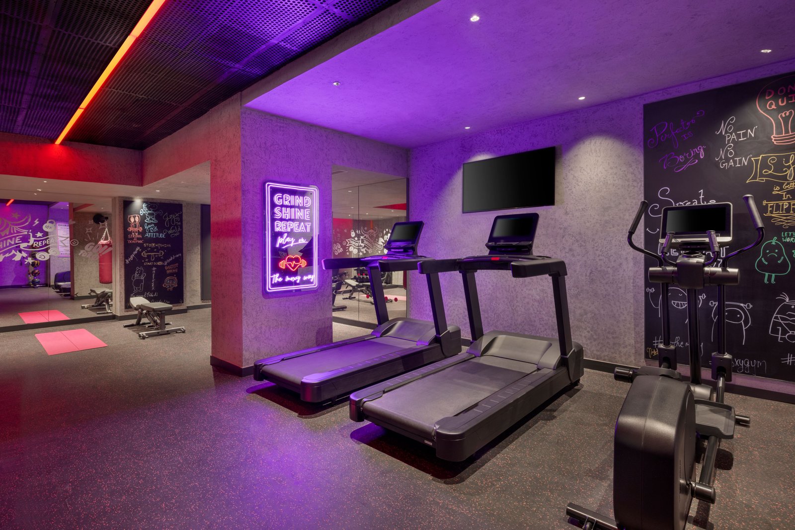 Moxy Kathmandu, the gym