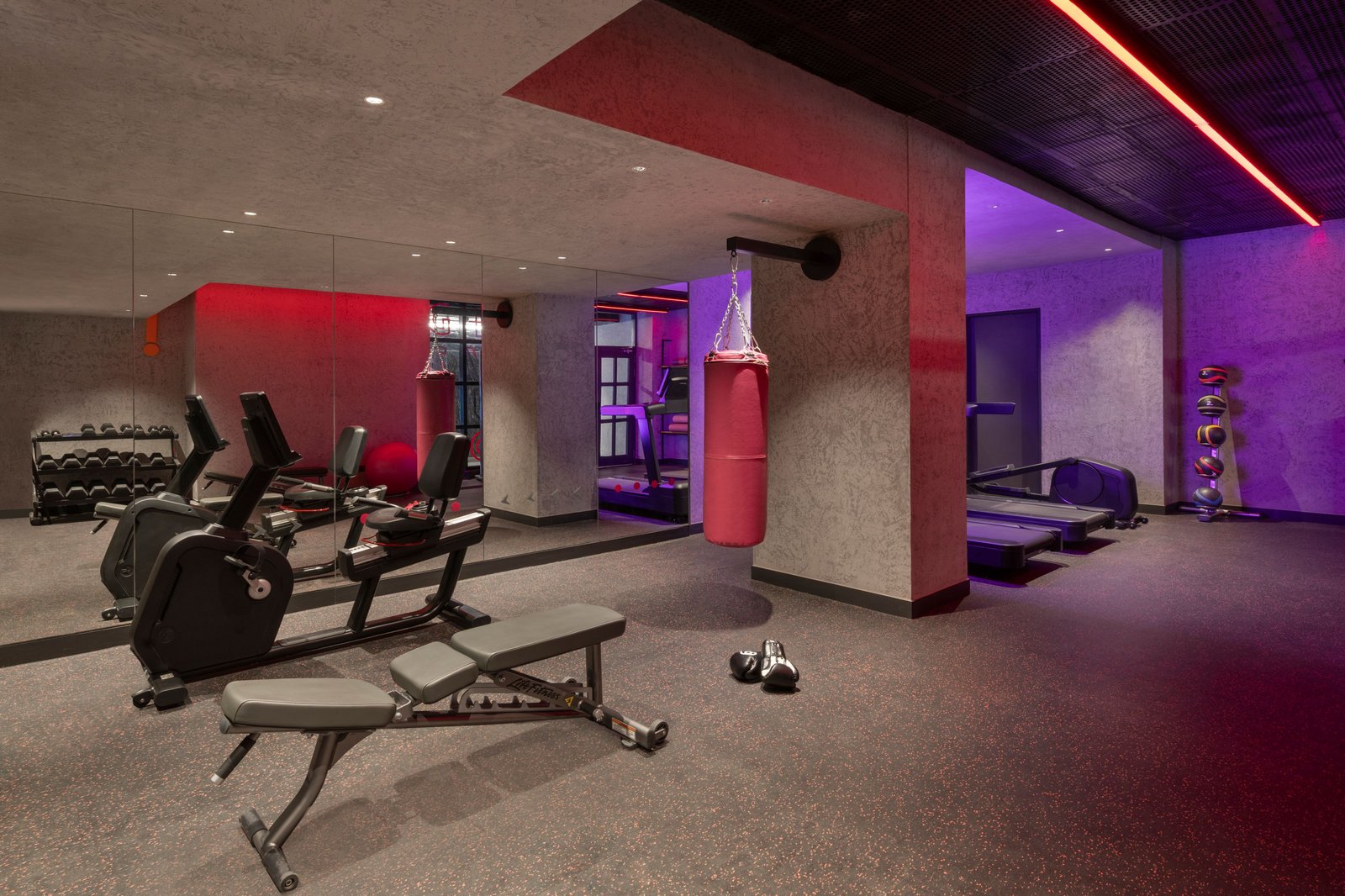 Moxy Kathmandu, the gym