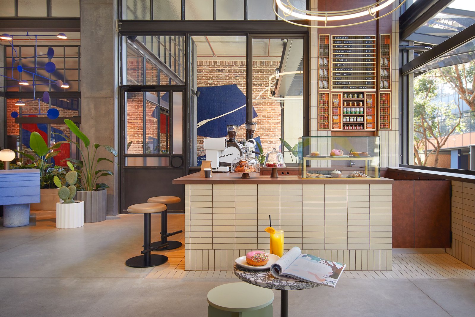 Moxy Sydney Airport, at the table