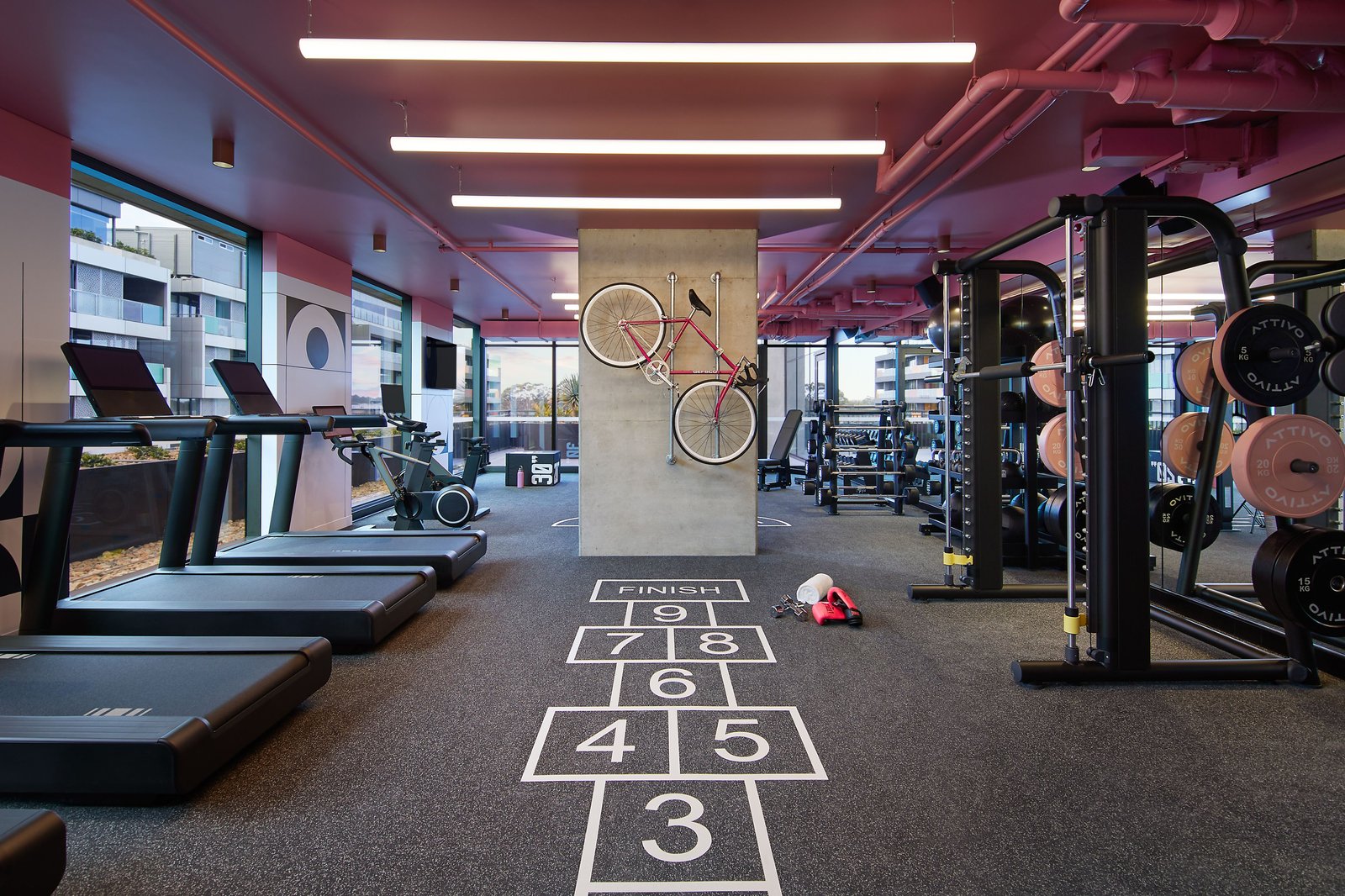 Moxy Sydney Airport, the gym