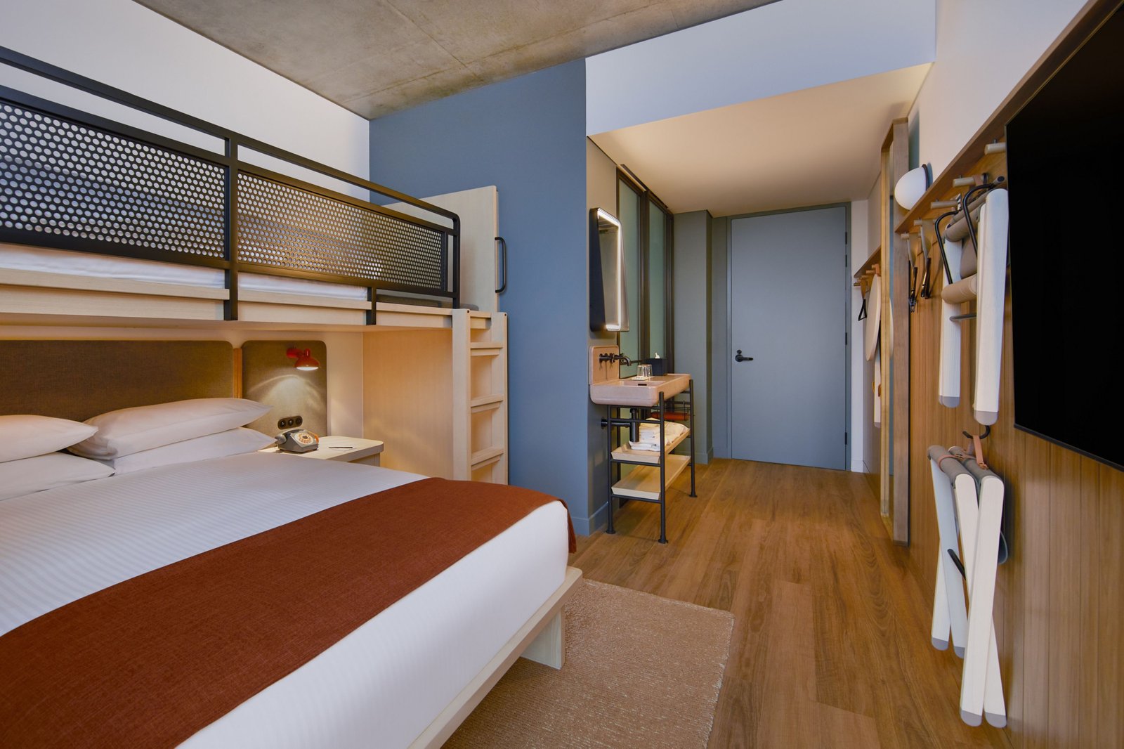 Moxy Sydney Airport, rooms