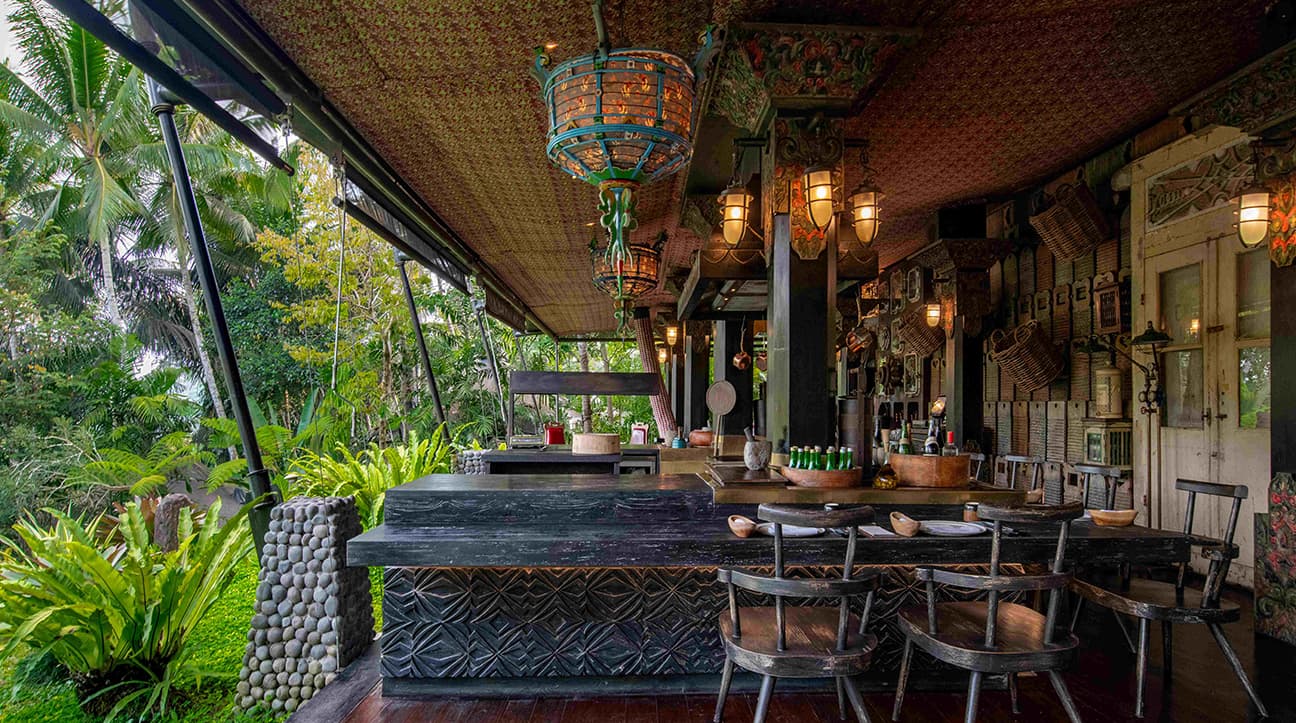 Capella Ubud, api jiwa
