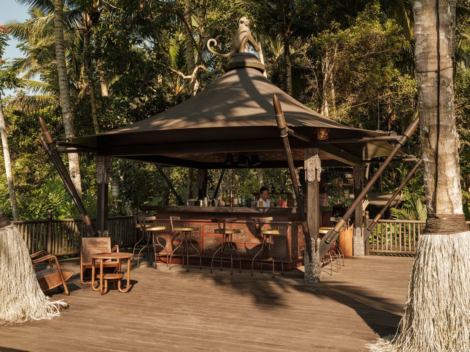 Capella Ubud, at the table