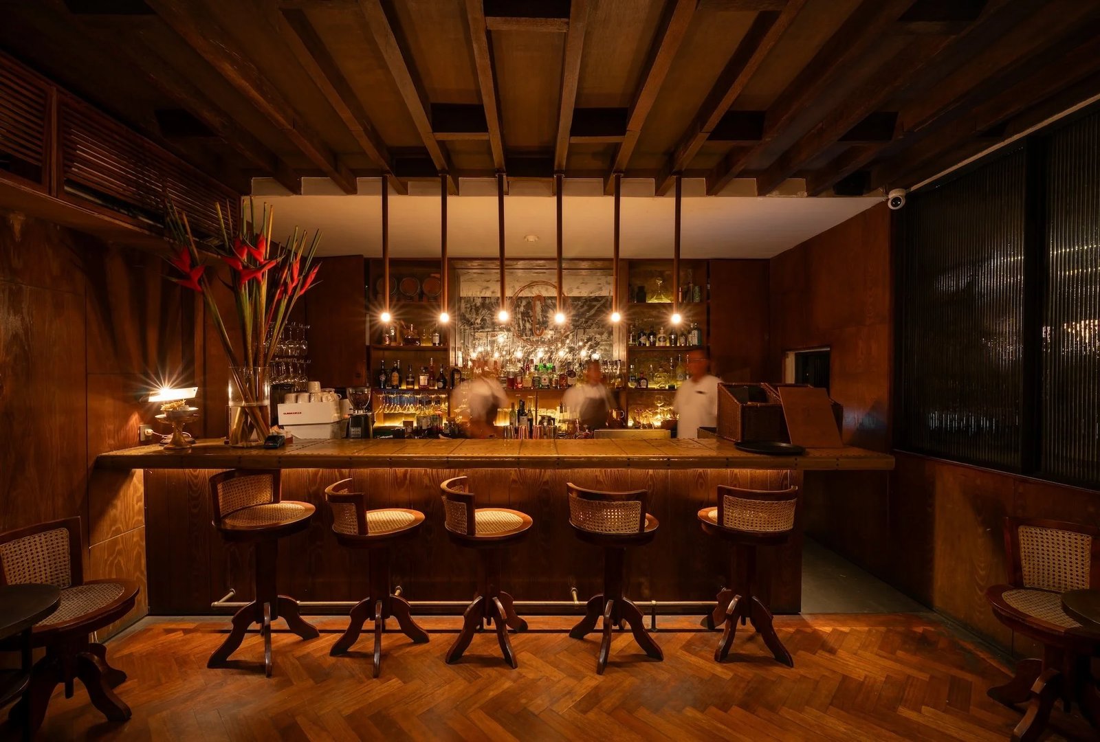 Bisma Eight Hotel, copper kitchen, bar & rooftop