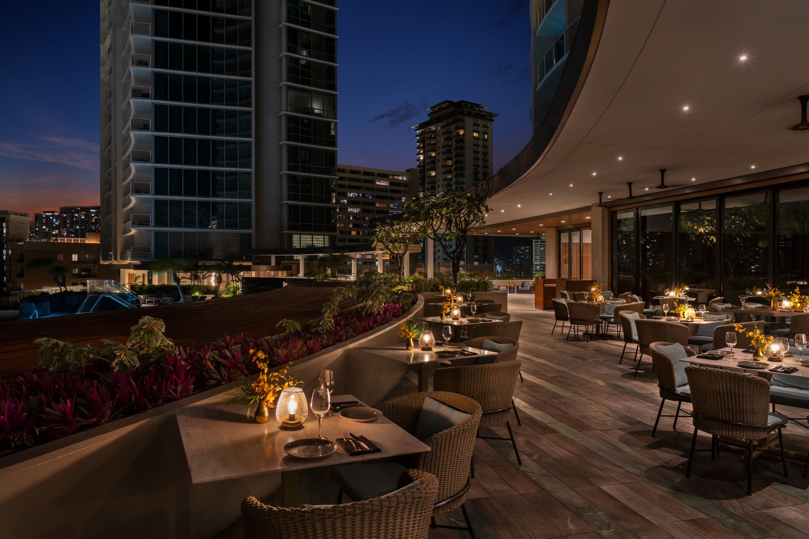 The Ritz-Carlton Residences, Waikiki Beach, at the table