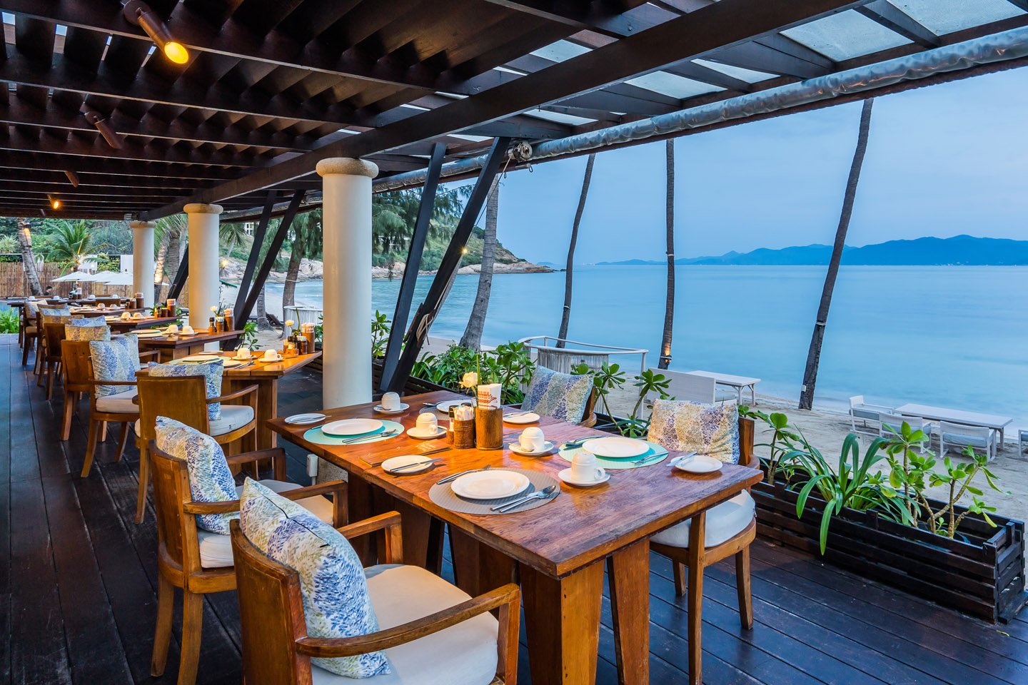 Melati Beach Resort & Spa, the view restaurant