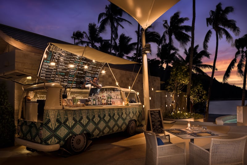 Avani+ Samui Resort, at the table