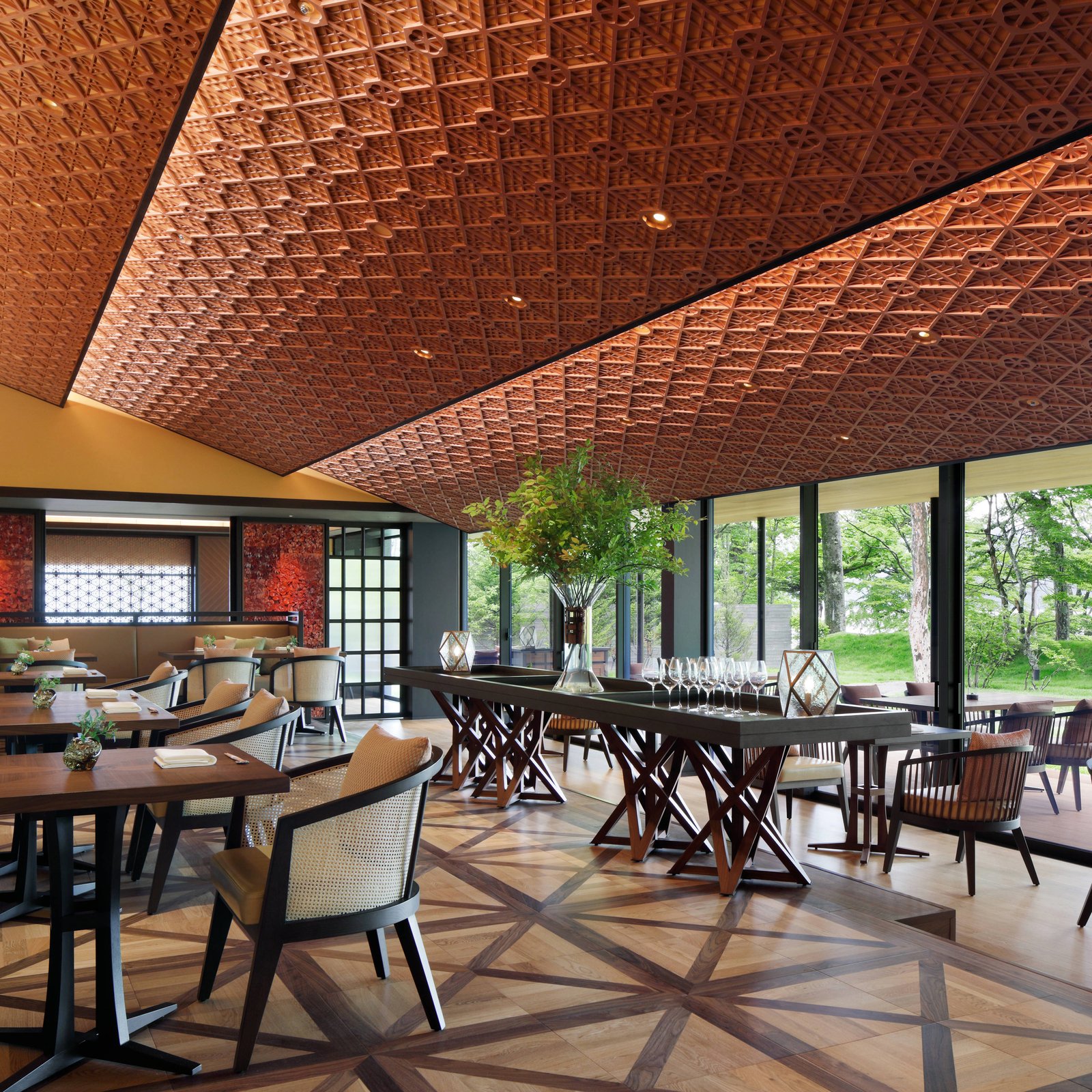 The Ritz-Carlton, Nikko, at the table