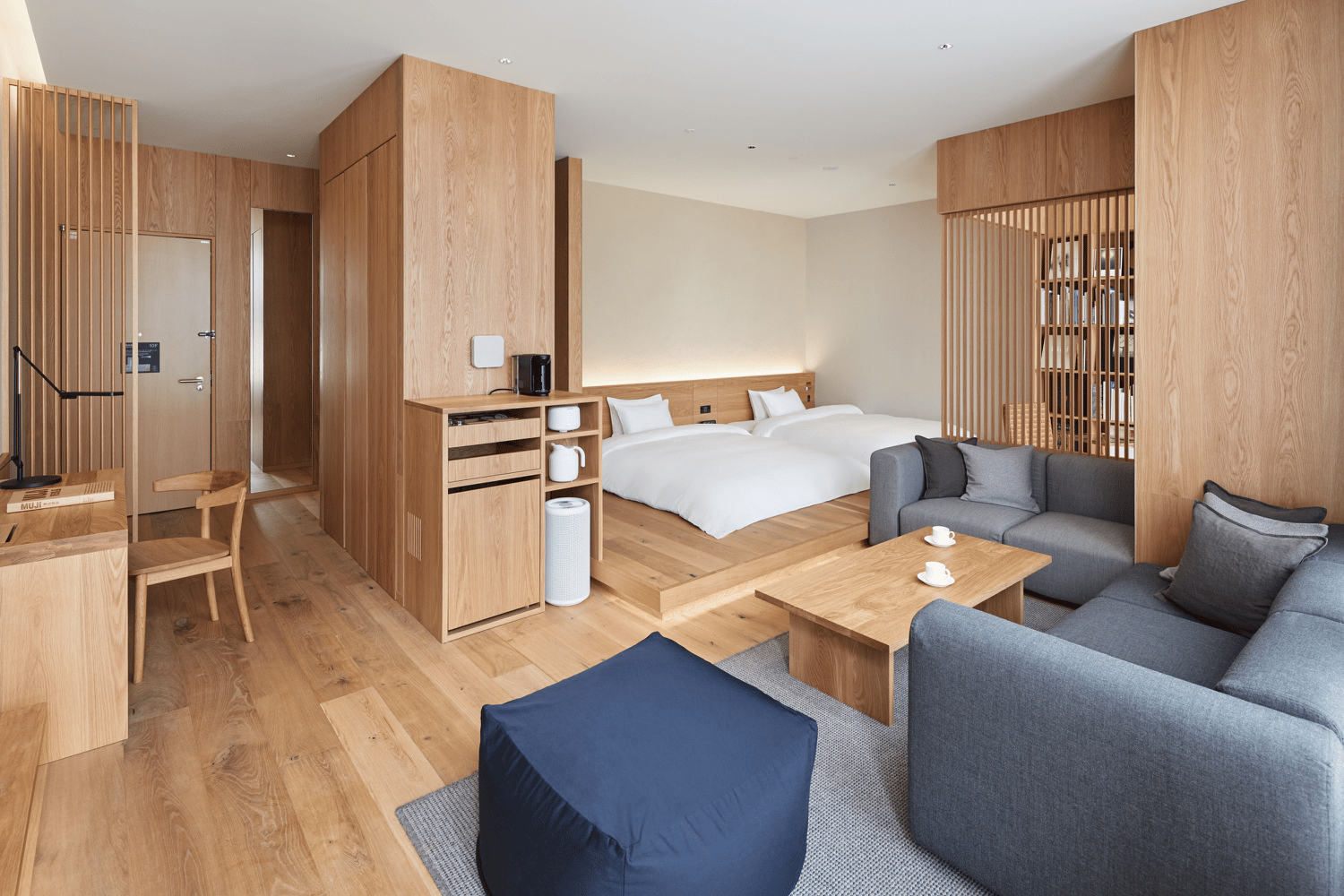 Muji Hotel Ginza — rooms