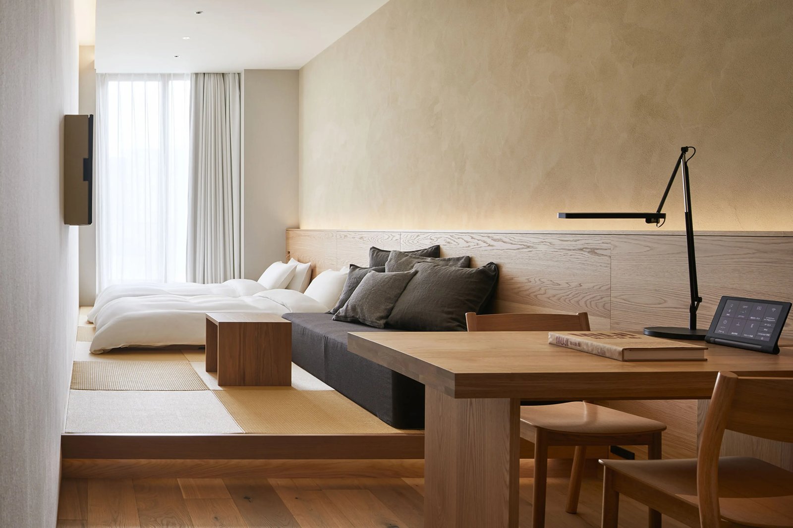 Muji Hotel Ginza — rooms