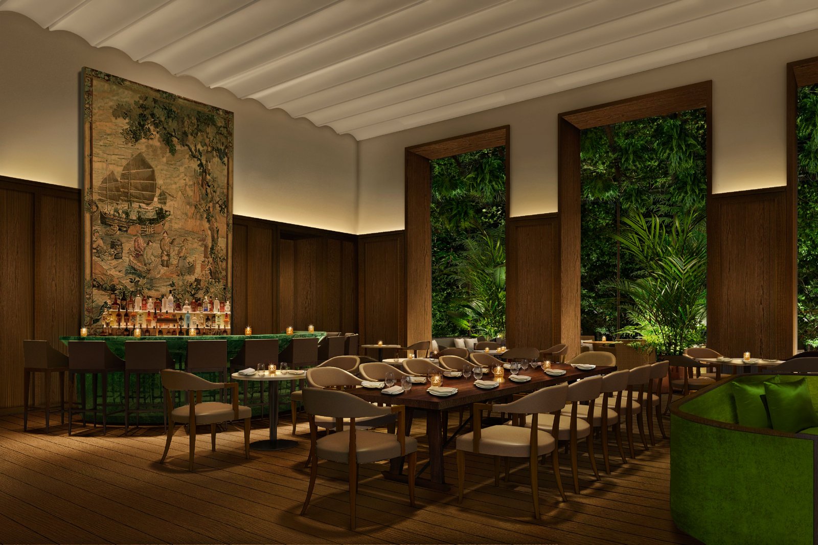 The Singapore EDITION, at the table