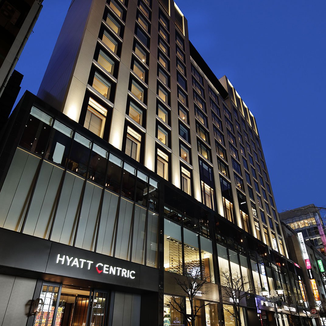 Hyatt Centric Ginza Tokyo, backstory