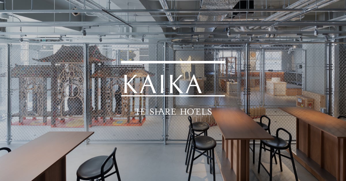 KAIKA Tokyo by The Share Hotels — eat & drink