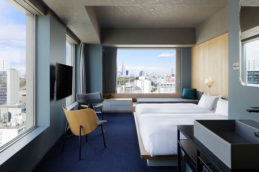 Sequence Miyashita Park — rooms