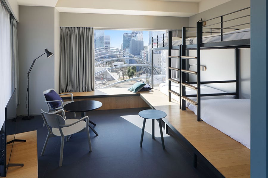 Sequence Miyashita Park — rooms