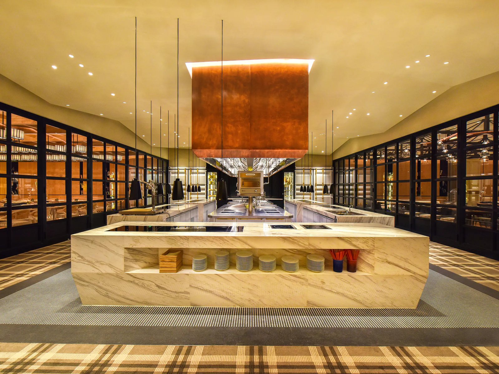 Andaz Xintiandi Shanghai, at the table