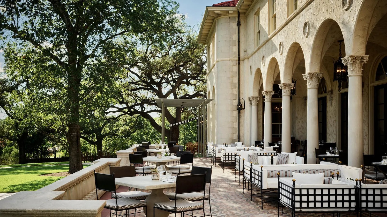 Commodore Perry Estate, at the table