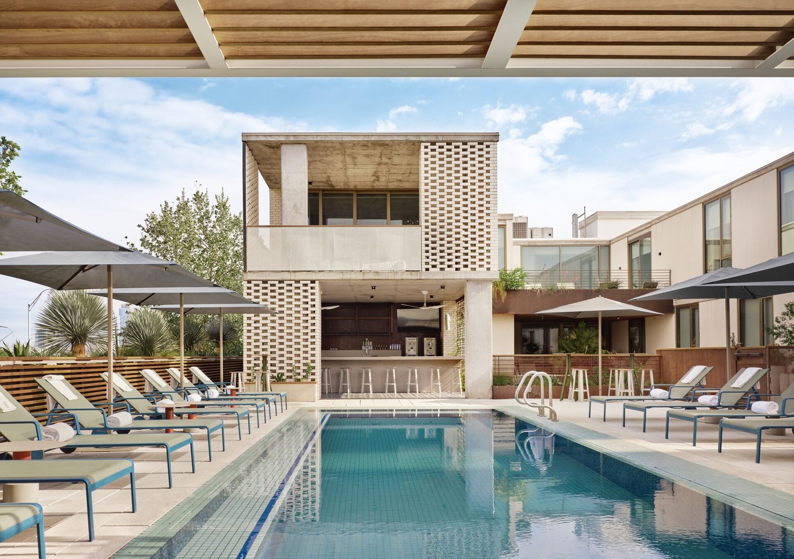 South Congress Hotel, the pool