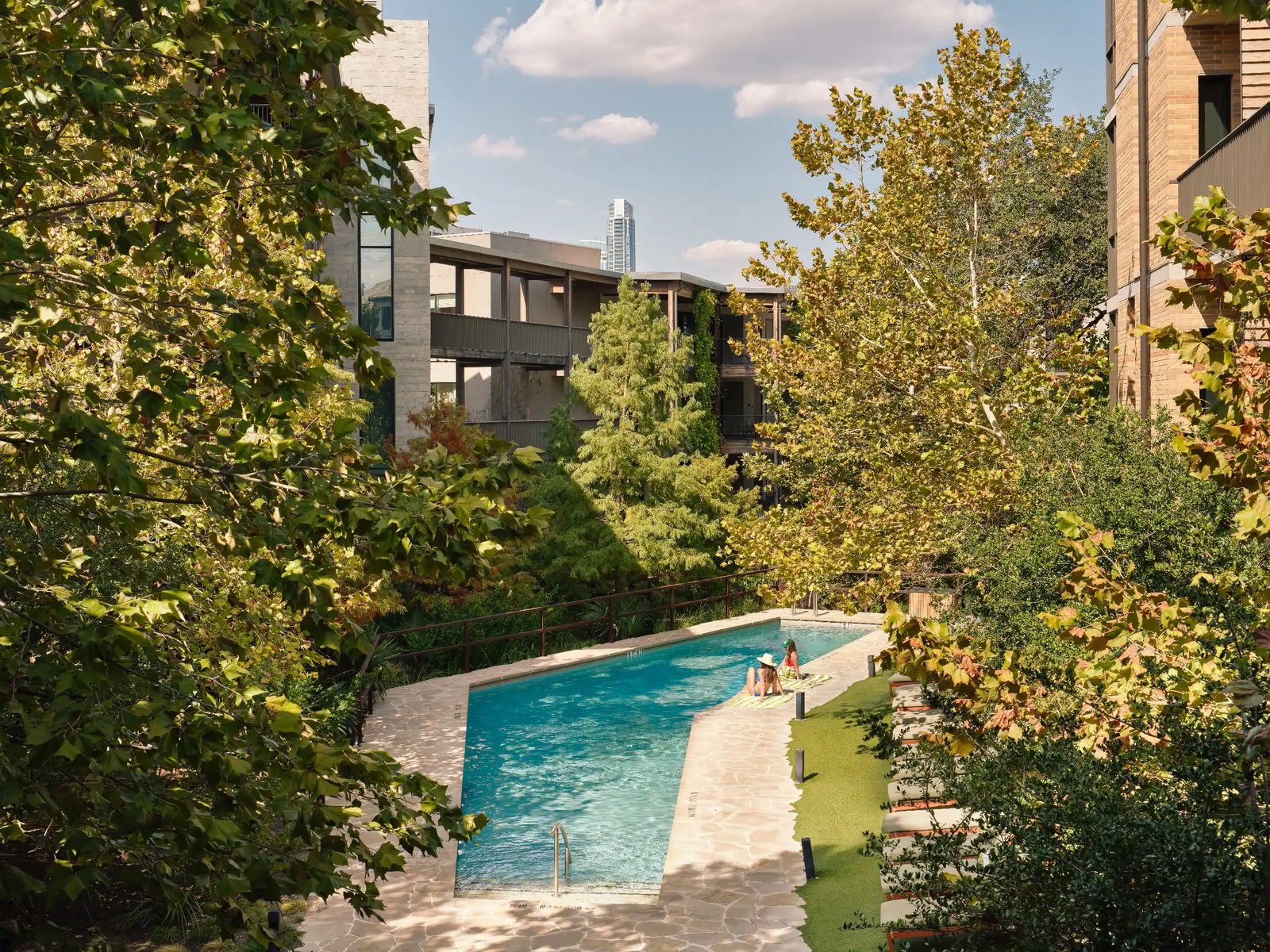 Hotel Magdalena, the pool