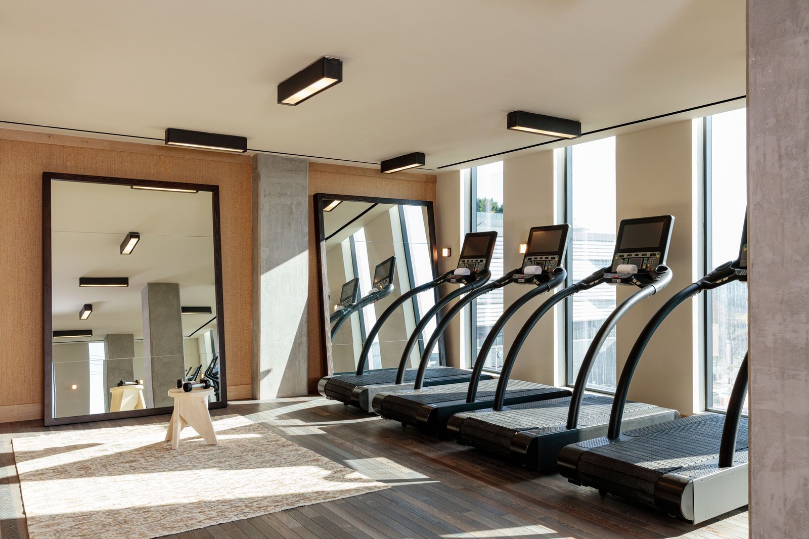 Austin Proper Hotel, the gym and pilates studio