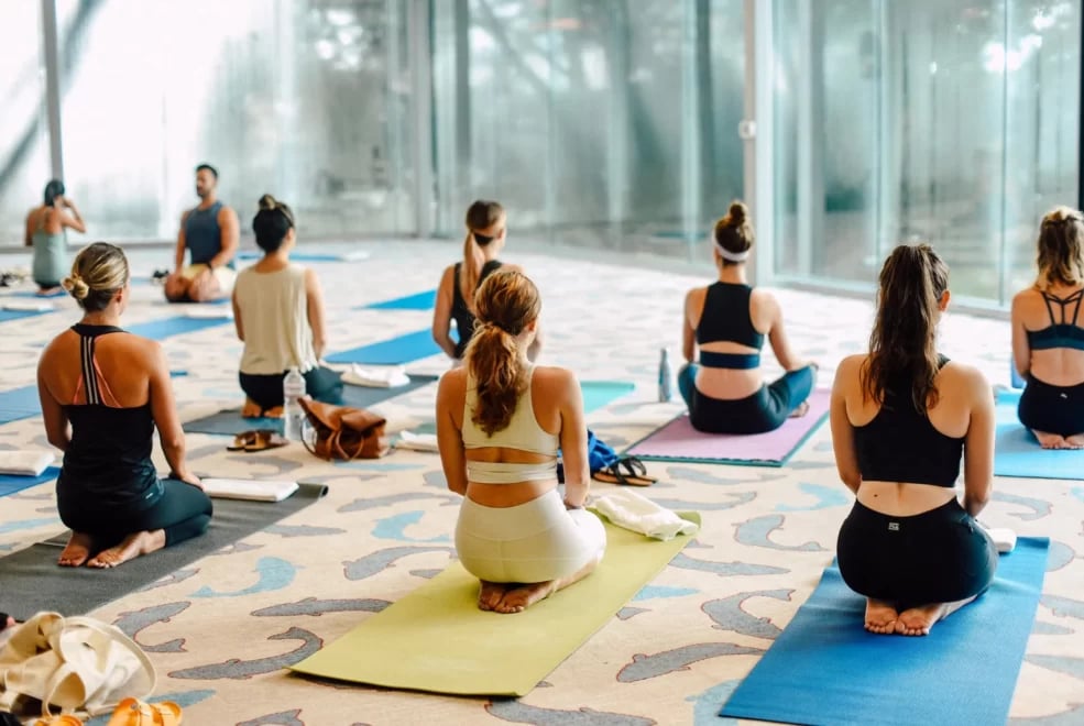 The LINE Austin, the gym and yoga