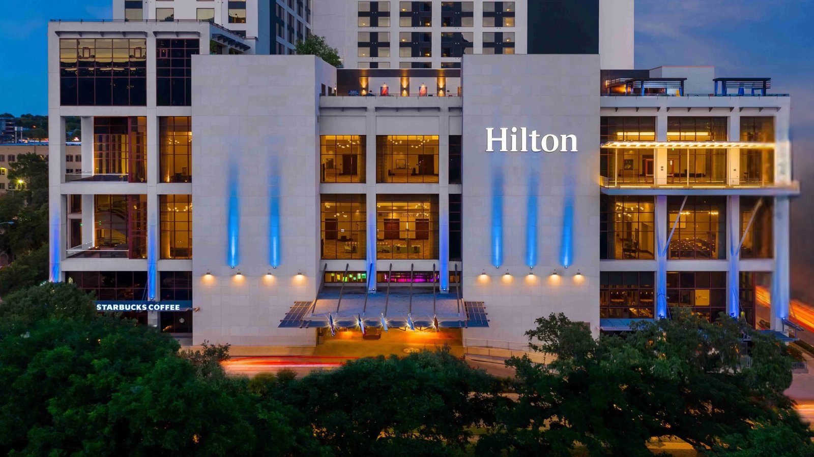 Hilton Austin — backstory