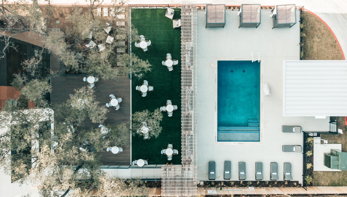 Colton House Hotel, the pool