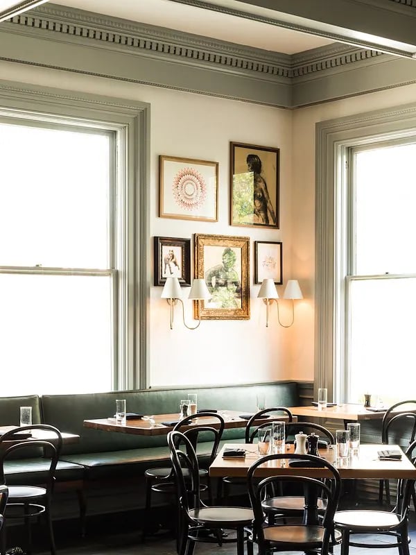 Hotel Ella, at the table