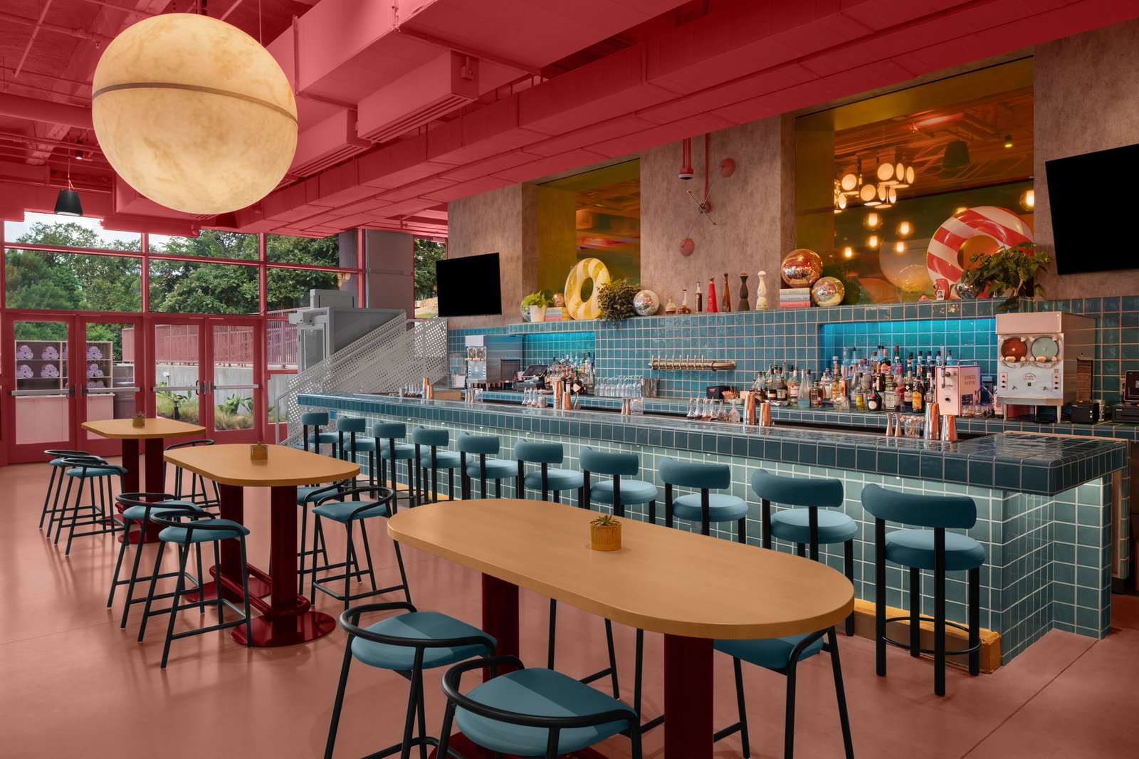 Renaissance Austin Downtown Hotel, morningbird café