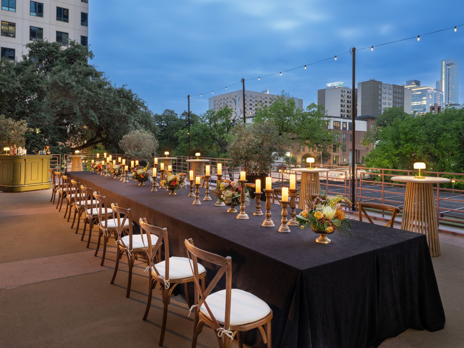 Renaissance Austin Downtown Hotel, at the table