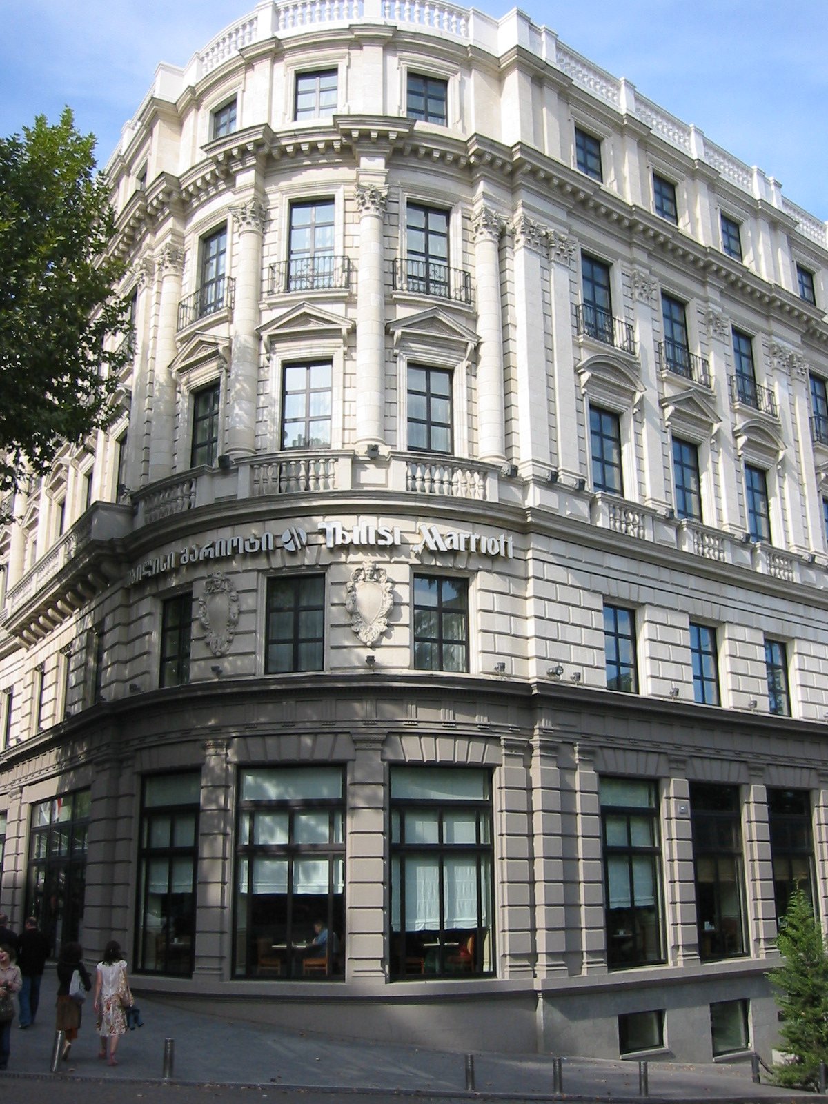 Tbilisi Marriott Hotel — backstory