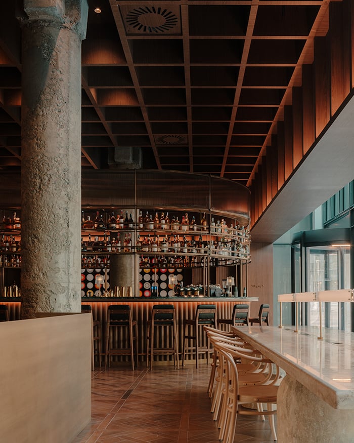 The Telegraph Hotel, at the table