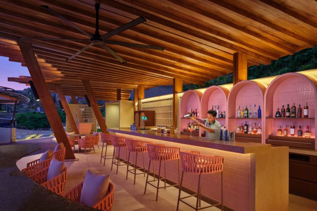 Umana Bali, LXR Hotels & Resorts, at the table