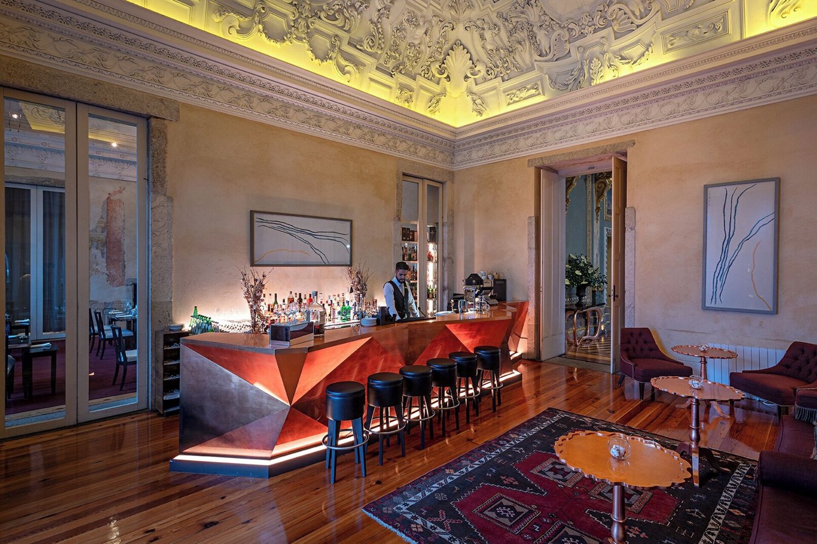Pestana Palácio do Freixo, at the table