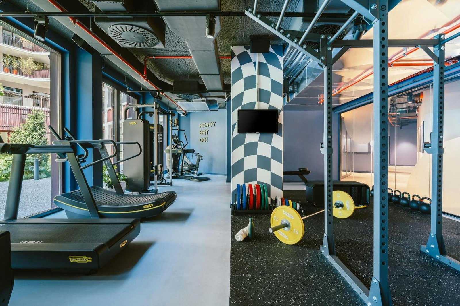 The Social Hub Porto, the gym
